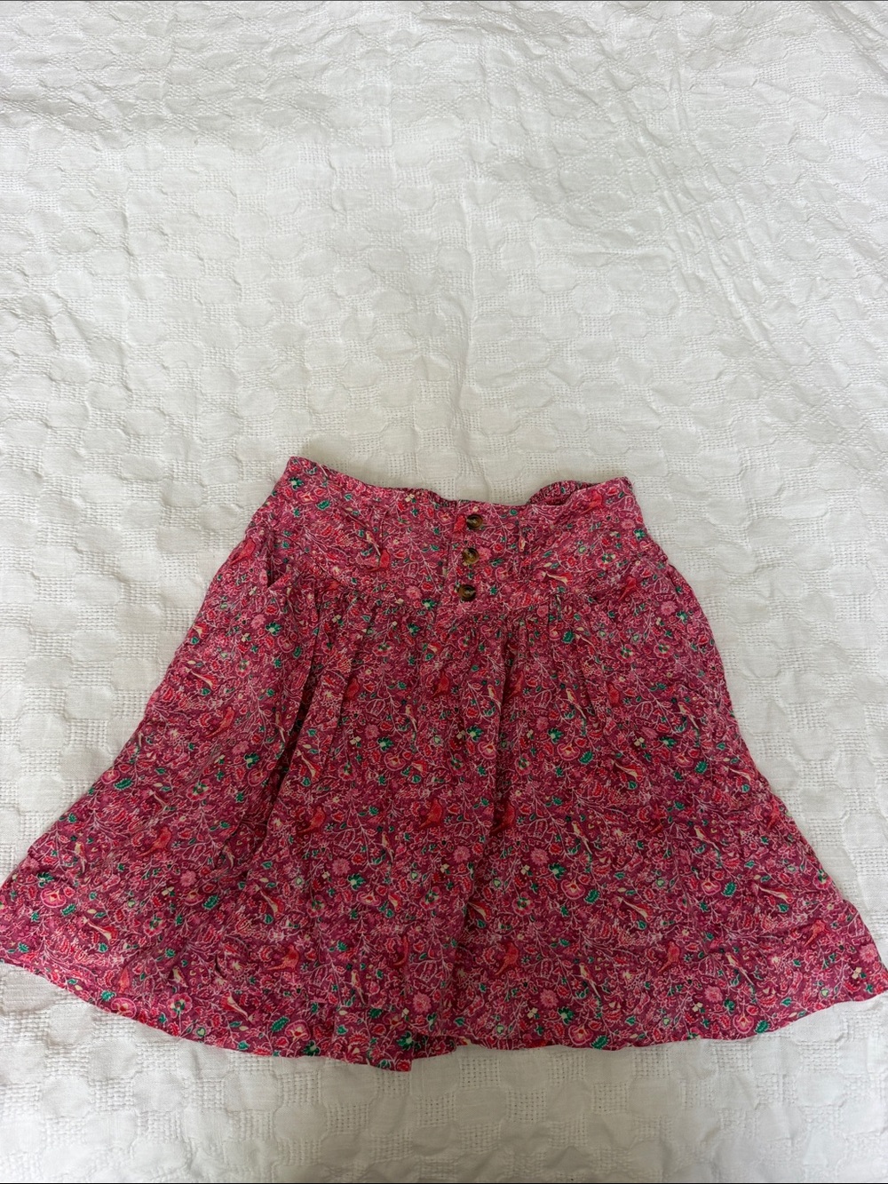 American Eagle pink floral skirt size XXS